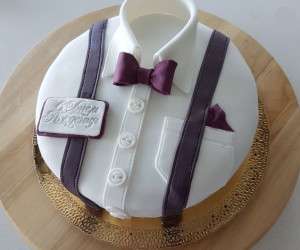 عکس کیک تولد عاشقانه مردانه