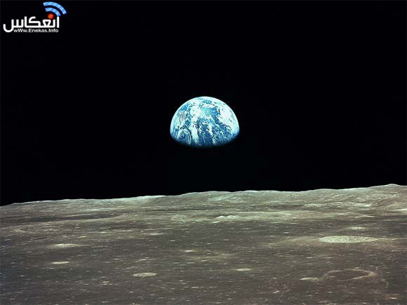 عکسهای کره زمین از ماه