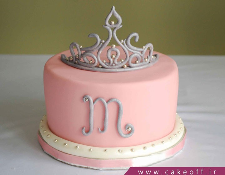 عکس کیک تولد دخترانه ی ساده