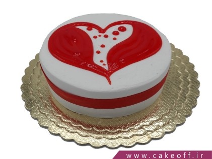 عکس کیک تولد عاشقانه فانتزی