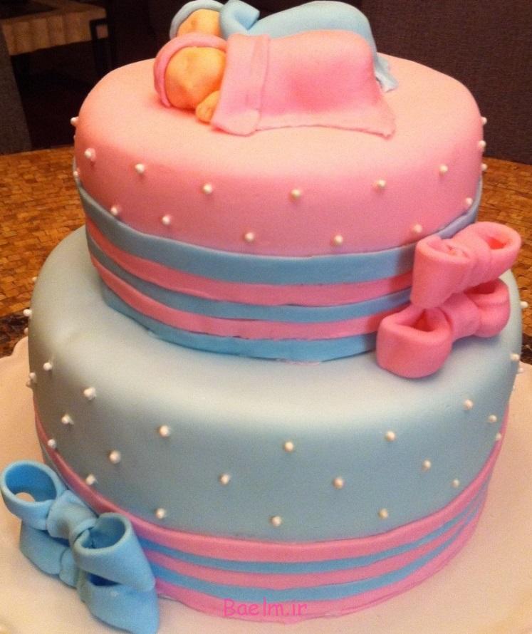 دانلود عکس کیک تولد دخترانه فانتزی