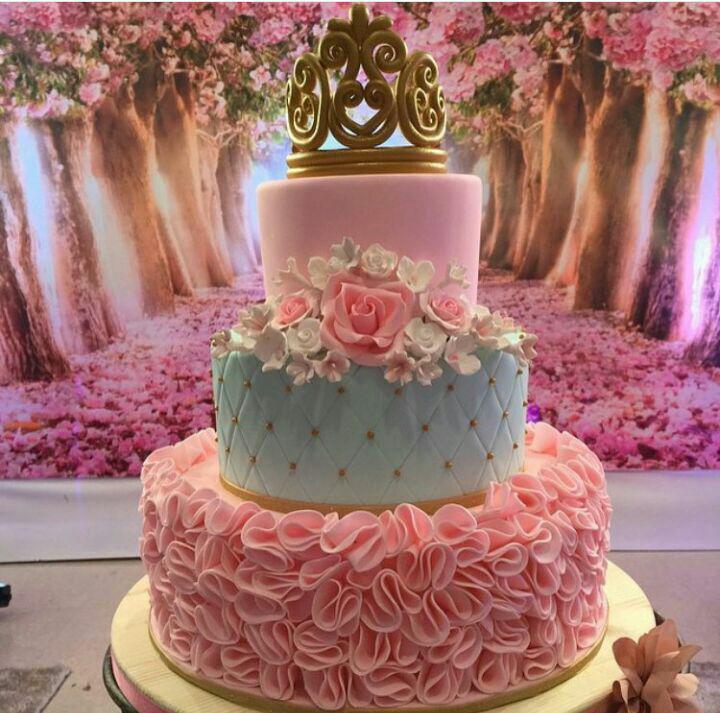 عکس کیک تولد دخترانه خوشگل