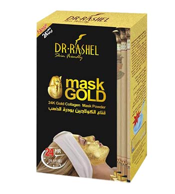 طریقه استفاده ماسک طلا دکتر راشل 
