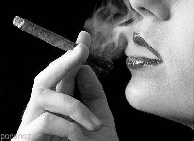 پروفایل سیگار کشیدن زن