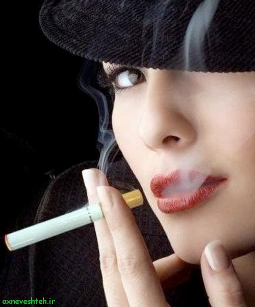 عکس پروفایل سیگاری دختر