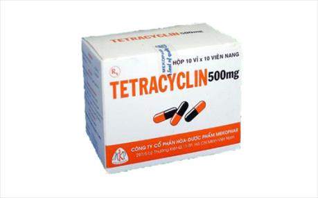 دوز مصرف قرص تتراسایکلین 
