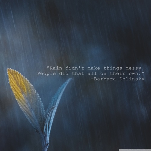 عکس زیبای بارانی برای پروفایل