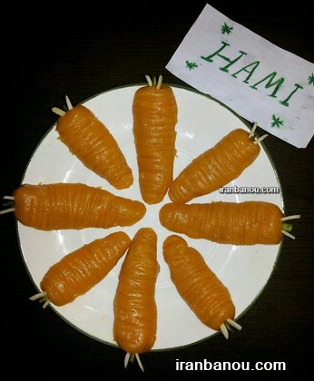 طرز تهیه حلوای هویج با ارد برنج
