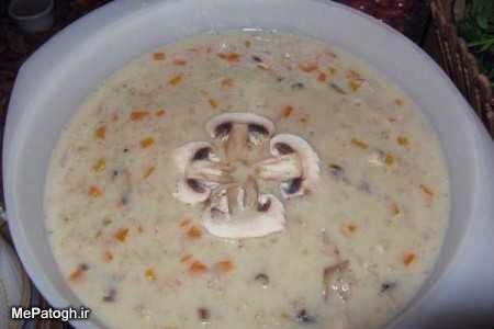 دستور پخت سوپ جو پرک با شیر

