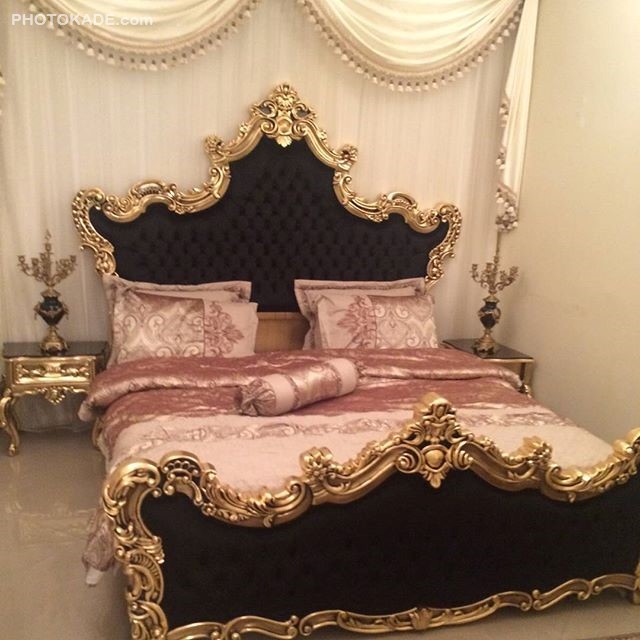 انواع مدل تخت خواب دو نفره سلطنتی
