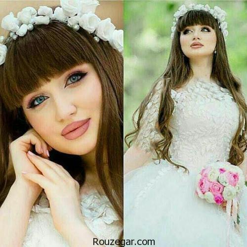 مدل مو چتری دخترانه برای عروسی

