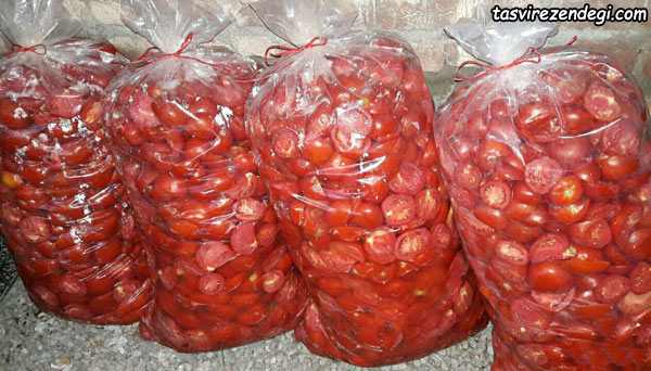 طرز پخت رب گوجه فرنگي 