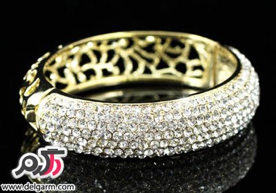 مدل دستبند طلا دخترانه شیک
