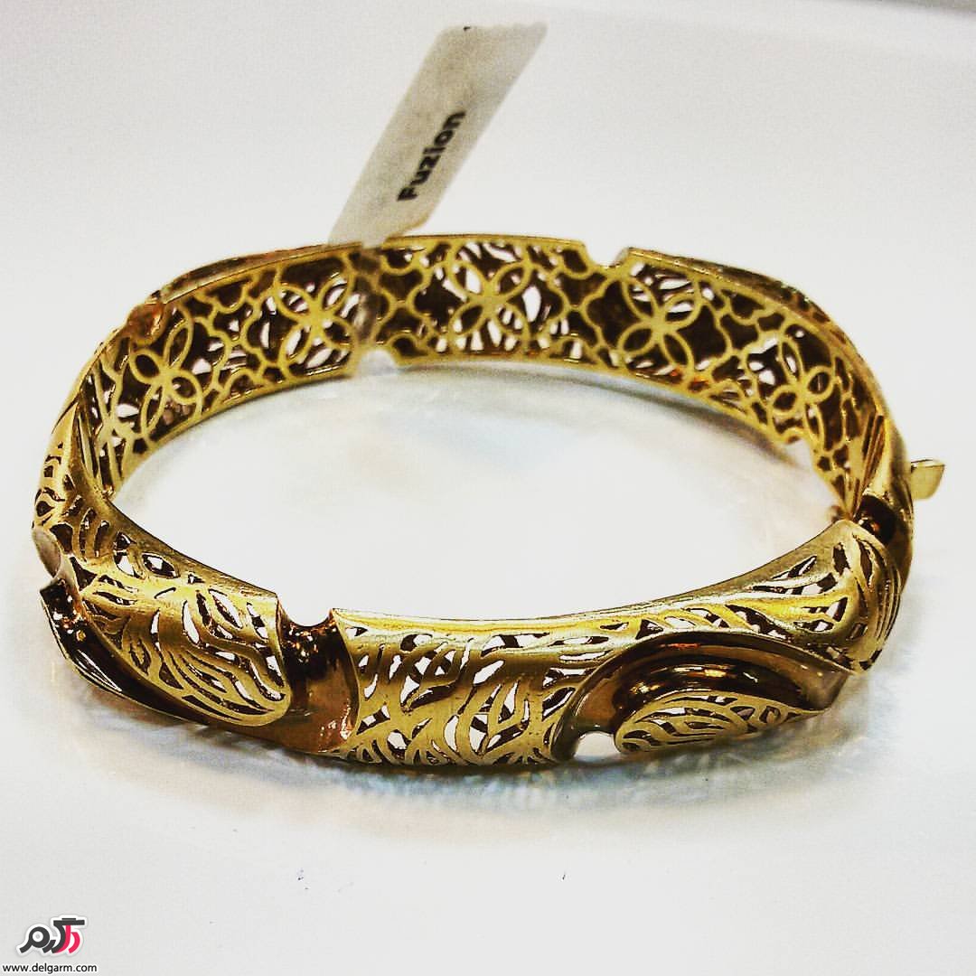 مدل دستبند طلای زنانه شیک
