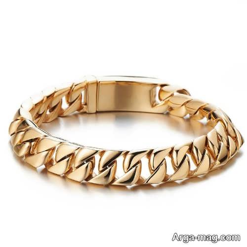 انواع مدل دستبند طلا مردانه
