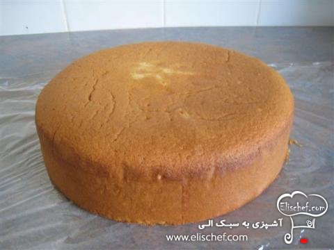 دستور پخت کیک اسفنجی در پلوپز
