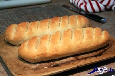 طرز تهیه نان باگت در منزل
