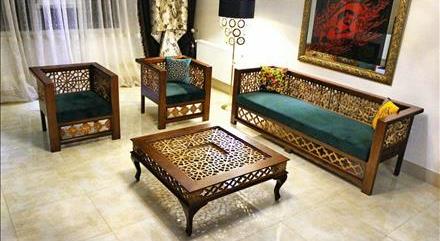 مدل صندلی چوبی سنتی
