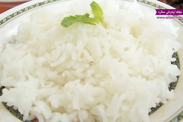 روش پخت برنج کته ایرانی
