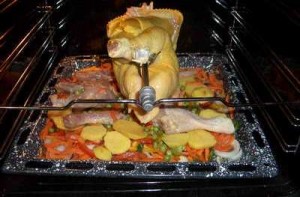 طریقه پخت مرغ سوخاری در فر
