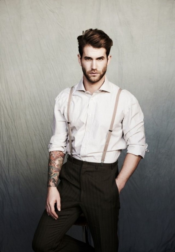 عکس مدل لباس مردانه با ساسبند
