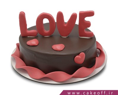 مدل کیک تولد عاشقانه مردانه
