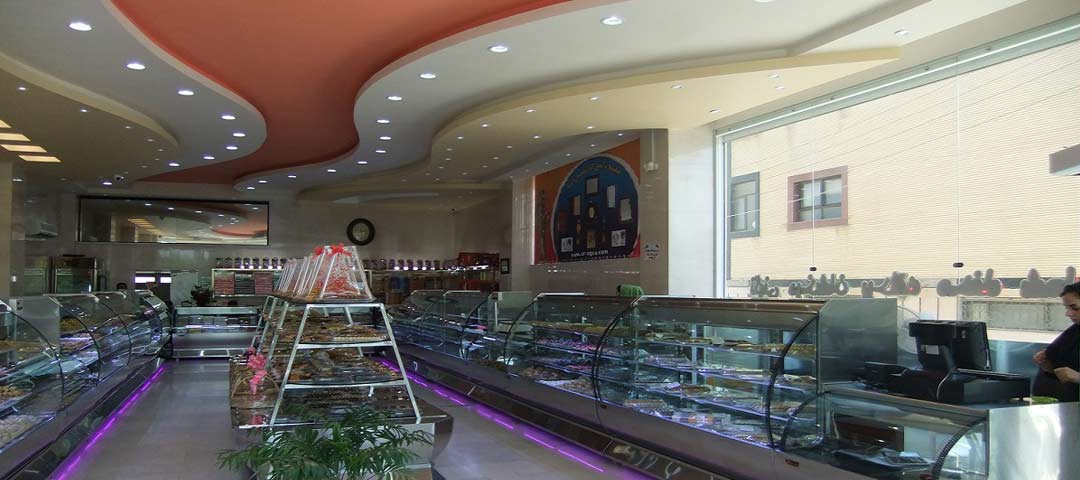 آدرس شیرینی فروشی گلاب در اصفهان
