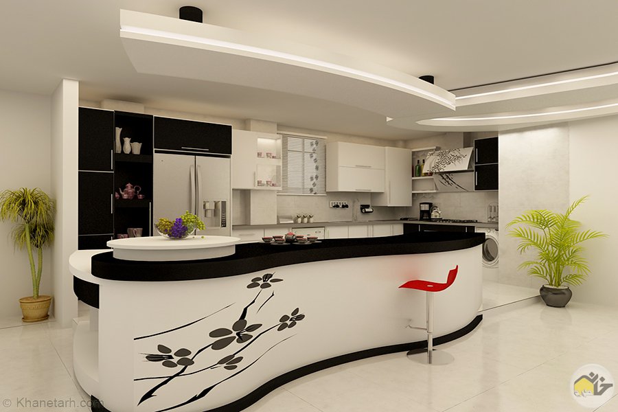 مدل کابینت آشپزخانه کوچک ایرانی جدید
