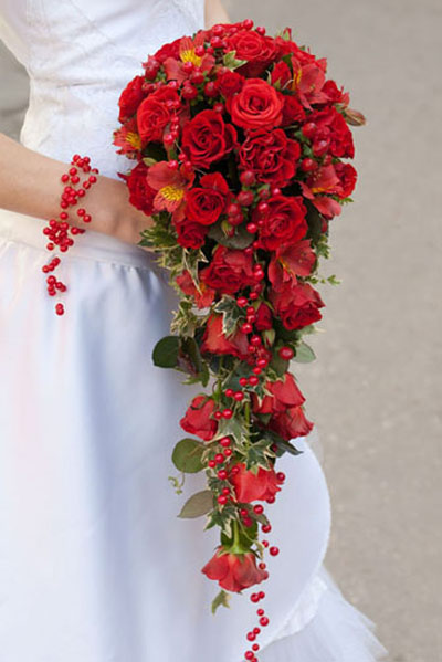 مدل شیک ترین دسته گل عروس
