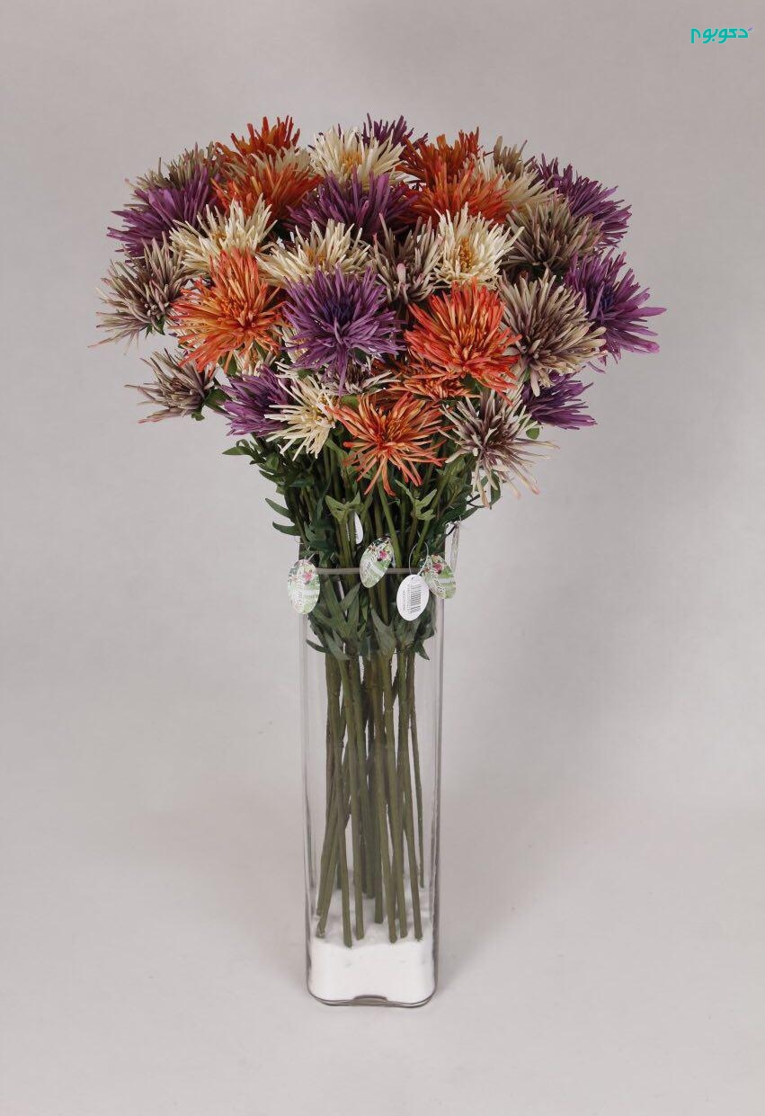 مدل گلدان بزرگ با گل مصنوعی
