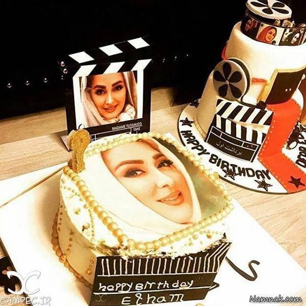 عکس از کیک تولد ایرانی
