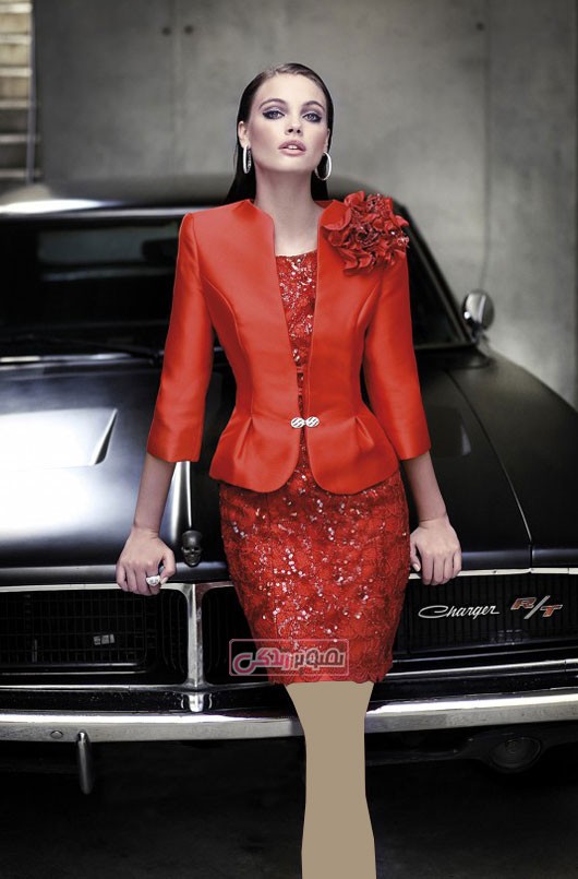 جدیدترین مدل کت دامن گیپور مجلسی
