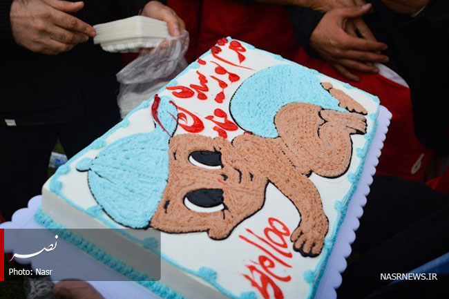 عکس از کیک تولد ایرانی
