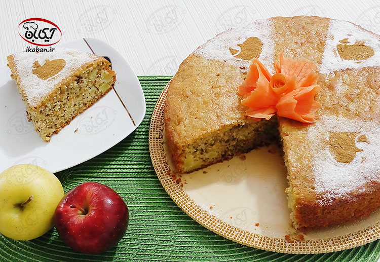کیک سیب و هویج پرستو احمدی
