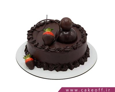 کیک تولد دخترانه بزرگسال شکلاتی
