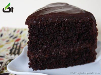 کیک شکلاتی خوشمزه ساده
