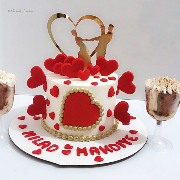 جدیدترین مدل کیک برای سالگرد ازدواج
