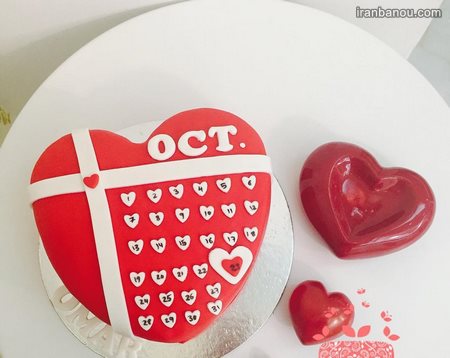 مدل کیک جدید برای سالگرد ازدواج
