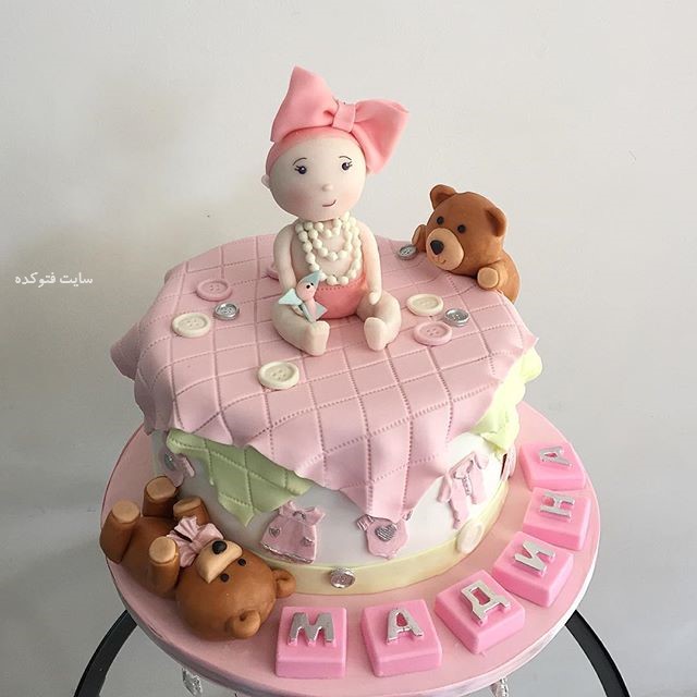 مدل کیک تولد برای دختر بچه
