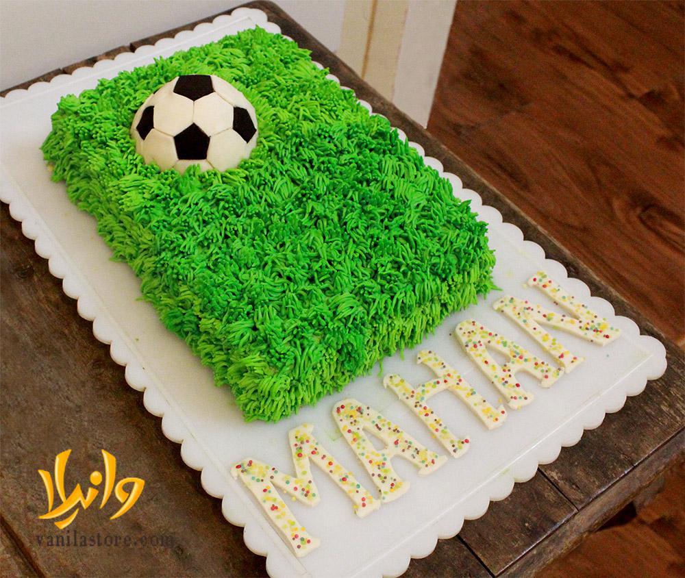 کیک های زمین فوتبال
