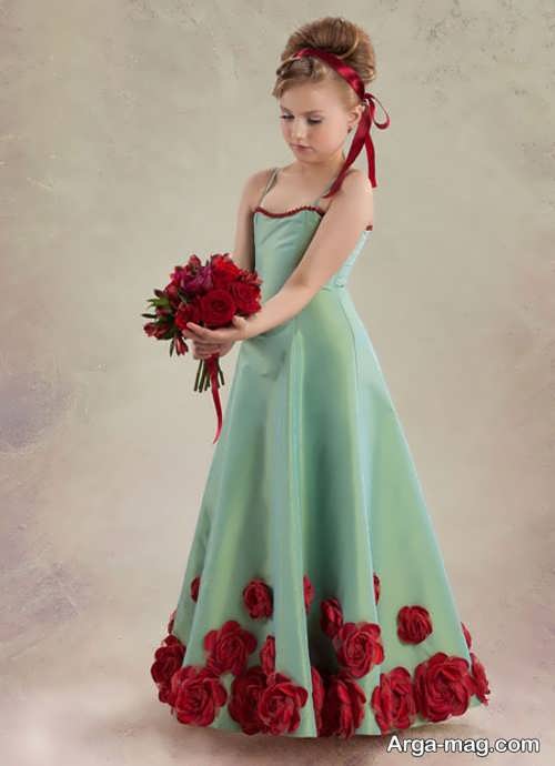 مدل لباس دخترانه 11 ساله برای عروسی
