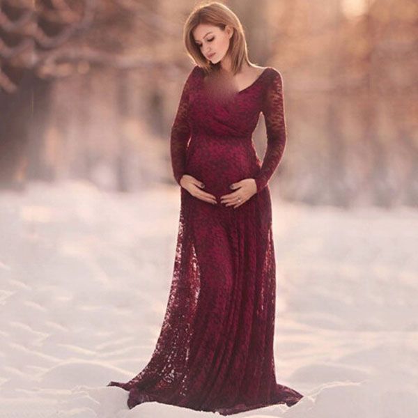 مدل لباس مجلسی حاملگی در اینستاگرام
