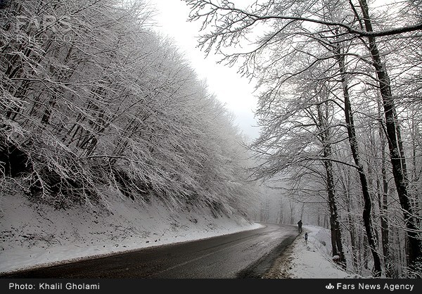 عکس طبیعت زمستان ایران
