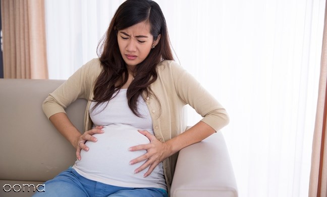 درد زیر شکم در ماه هشتم بارداری نشانه چیست
