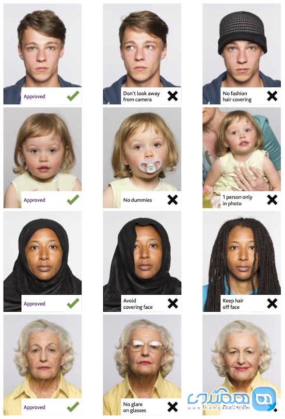 عکس پاسپورت برای کودکان