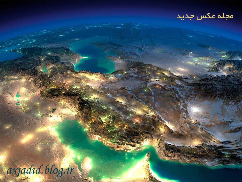 عکس هوایی از ایران
