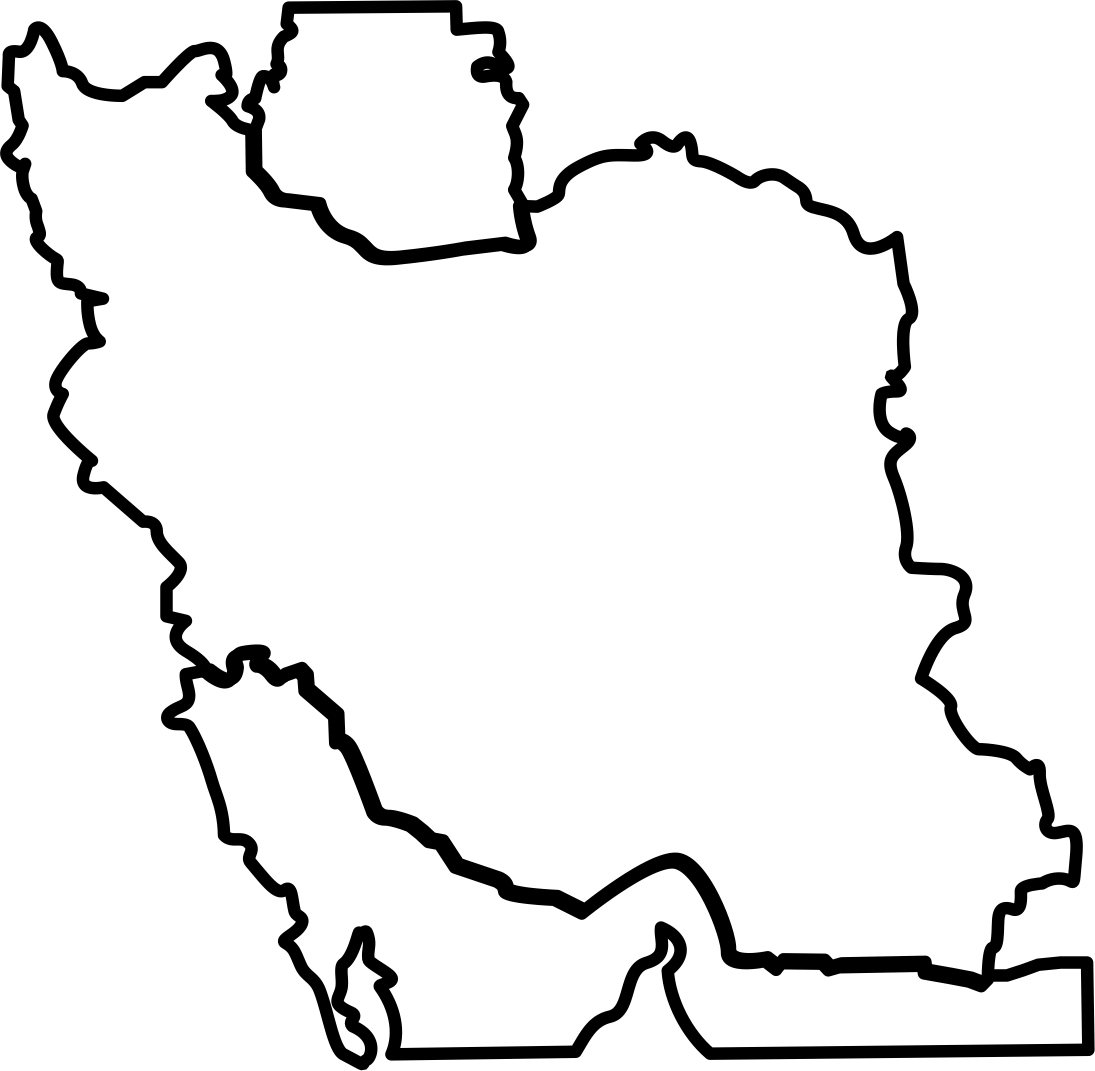 عکس نقشه ایران با کیفیت بالا