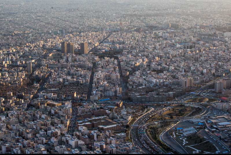 عکس تهران از بالا