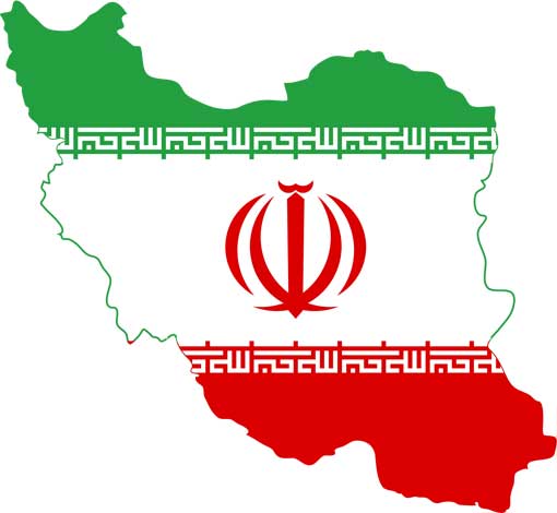 تصویر کارتونی نقشه ایران