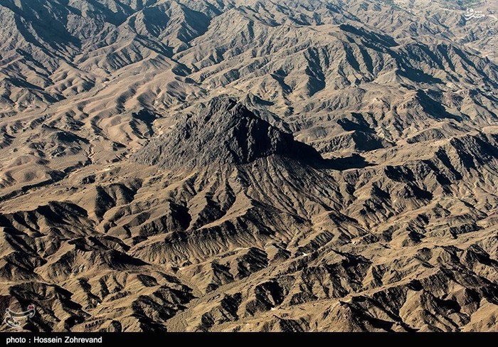 عکس هوایی از ایرانشهر
